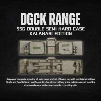 DGCK Range Double Semi Hard Case - Kalahari Edition