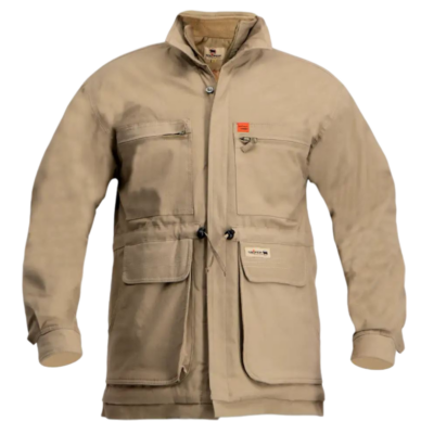 Sniper Men’s Padded Plain Parka Jacket Khaki