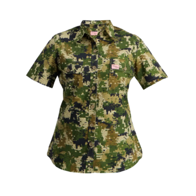 Ladies Sniper Adventure S/S Shirt Pixelate