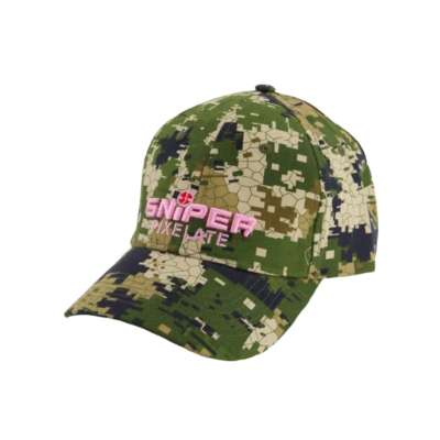 Ladies Sniper Caps Embroidered Buffalo Peak  - Pixelate