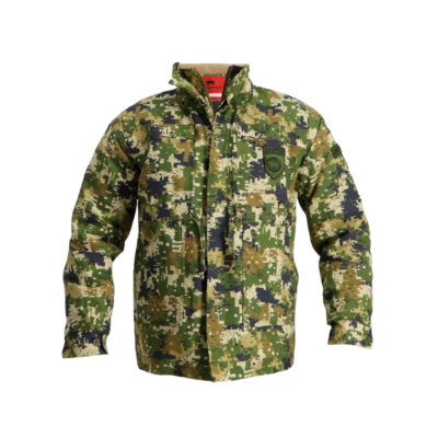 Youth Sniper Hunting Camouflage Parka Jacket Pixelate