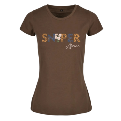 Sniper Ladies T-Shirts Flower - Cayote