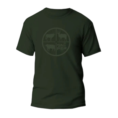 Sniper Youth T-Shirts Reticle - Olive