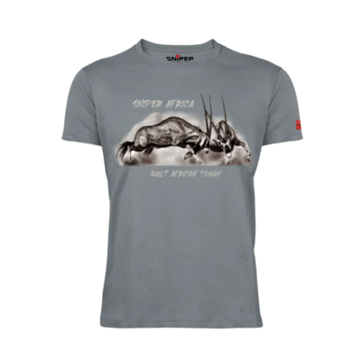 Sniper Gemsbok Grey T-Shirt